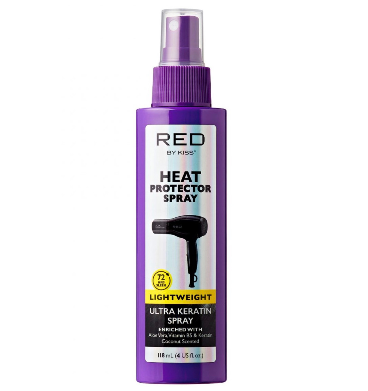 Red by Kiss Ultra Keratin Heat Protector Spray (4 oz)