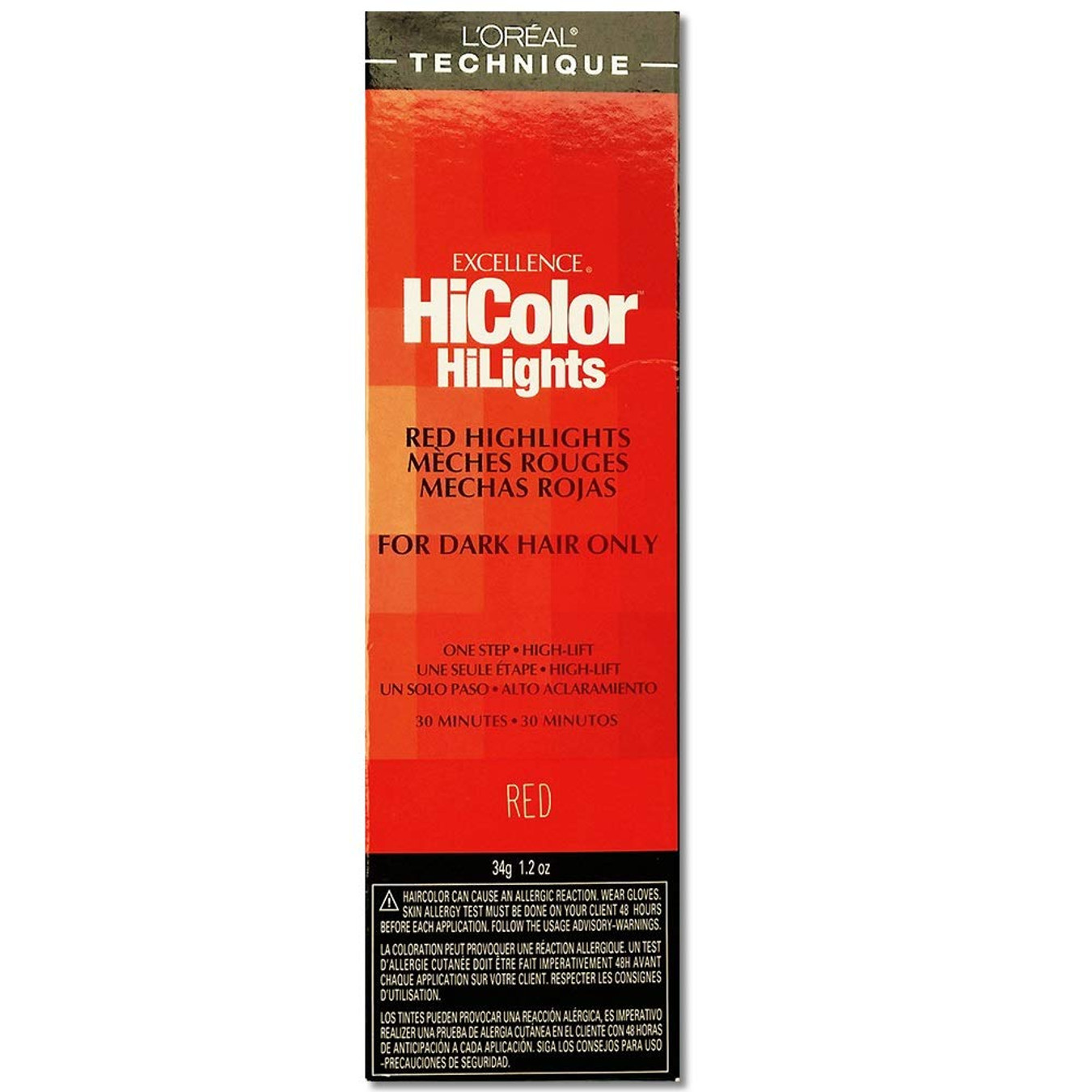 HiColor Red HiLights Permanent Hair Color