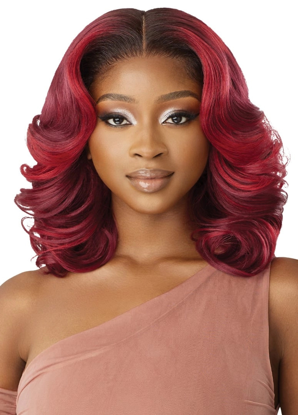 OUTRE Synthetic 5"x5" Lace Closure Wig - HHB-BODY WAVE 16"