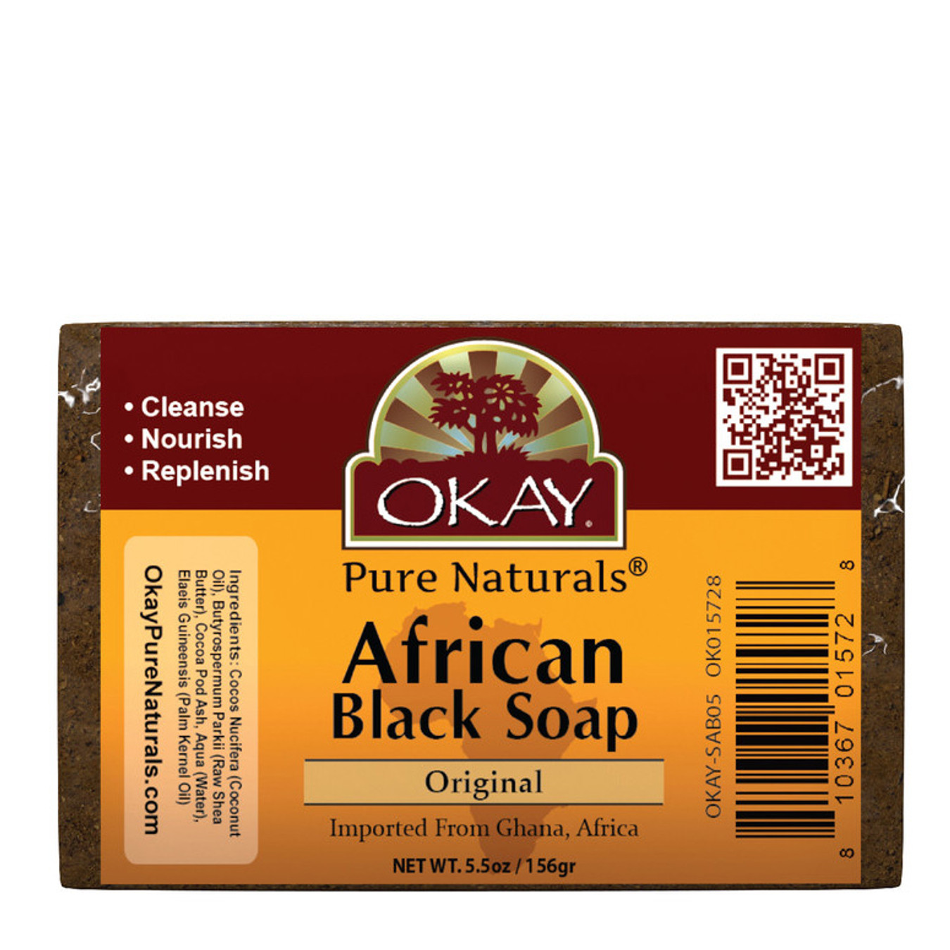 OKAY African Black Soap Original