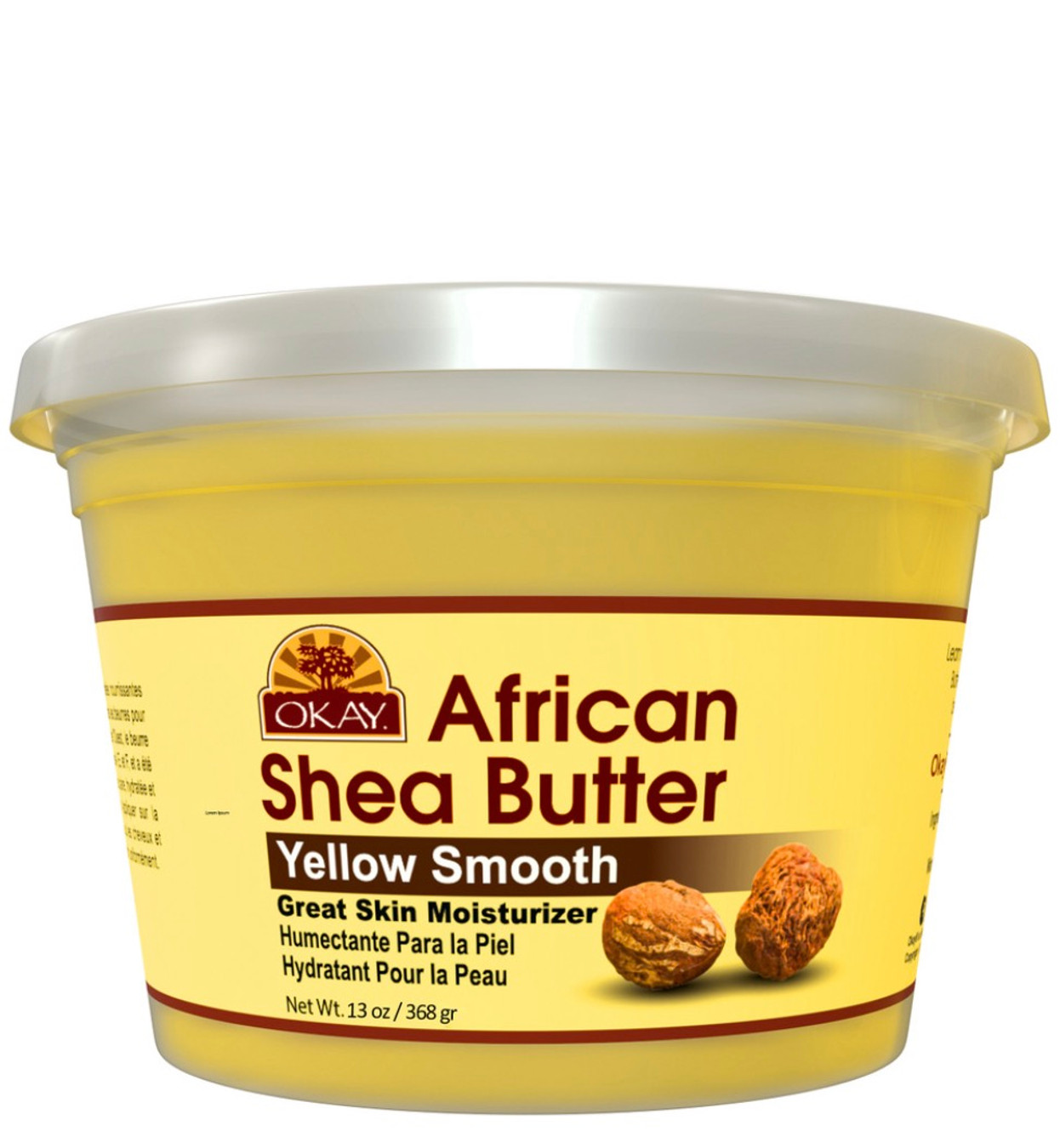 OKAY Shea Butter Jar Yellow