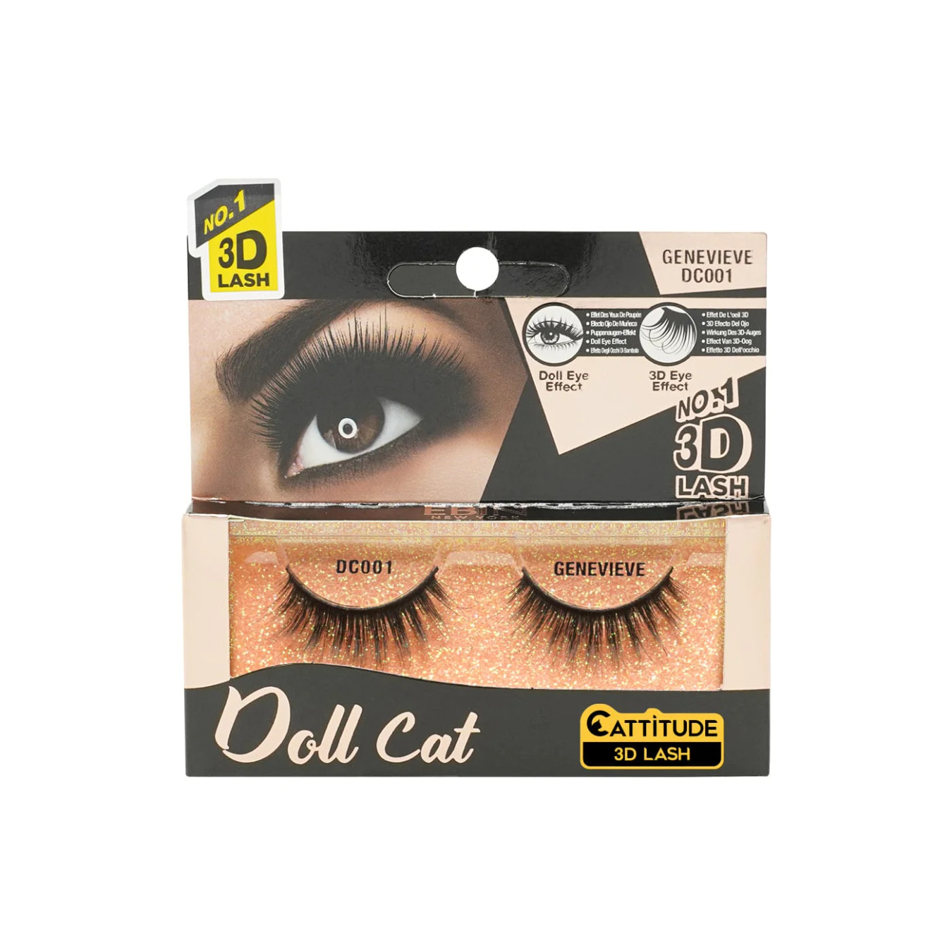 Ebin New York Doll Cat 3D lashes