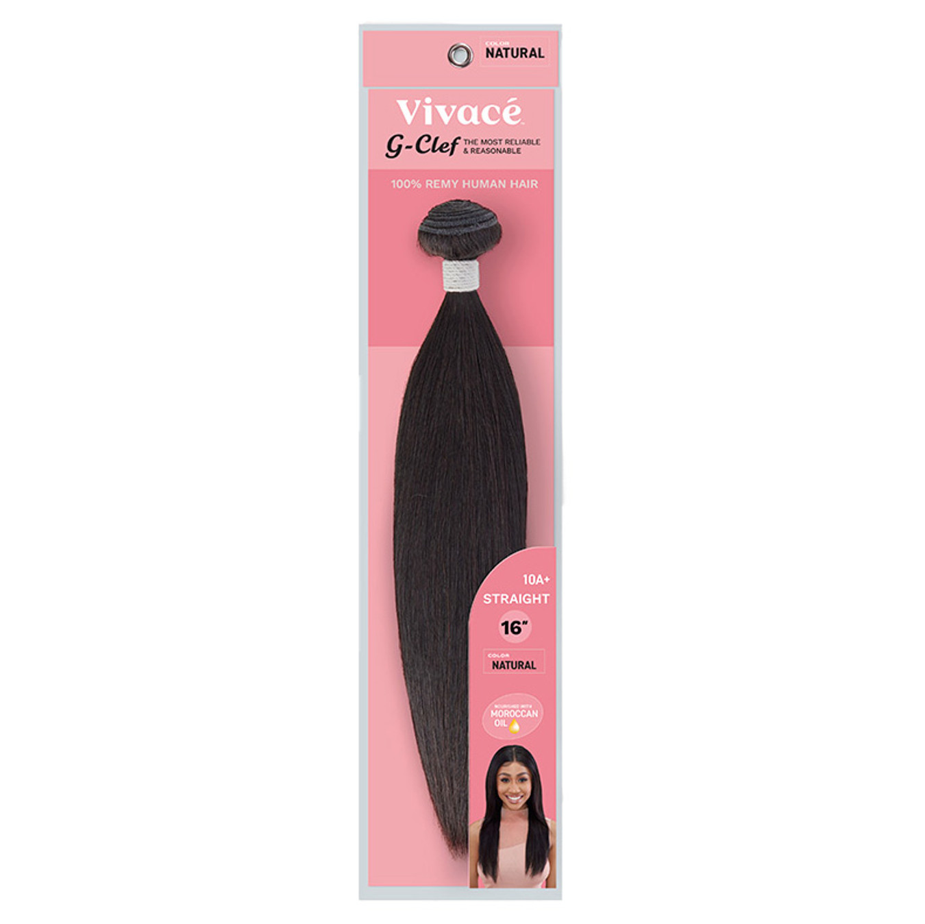 VIVACE 100% Remy Human Hair G-CLEF Bundle - Straight (10"-28")