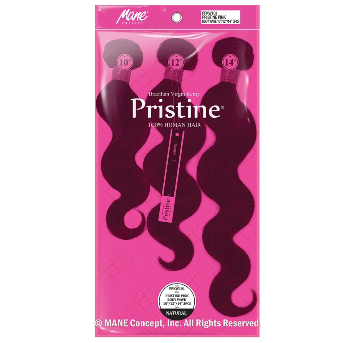 MANE CONCEPT 15A Pristine Pink Bundle Multi Pack - Body Wave