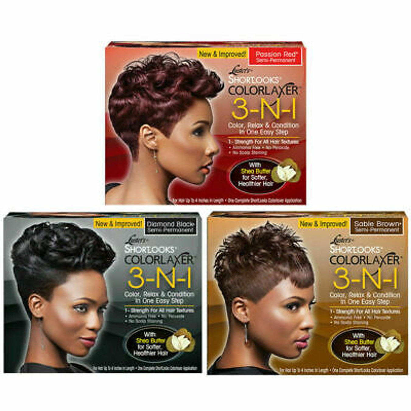 Short Looks Color Relaxer 3 In 1