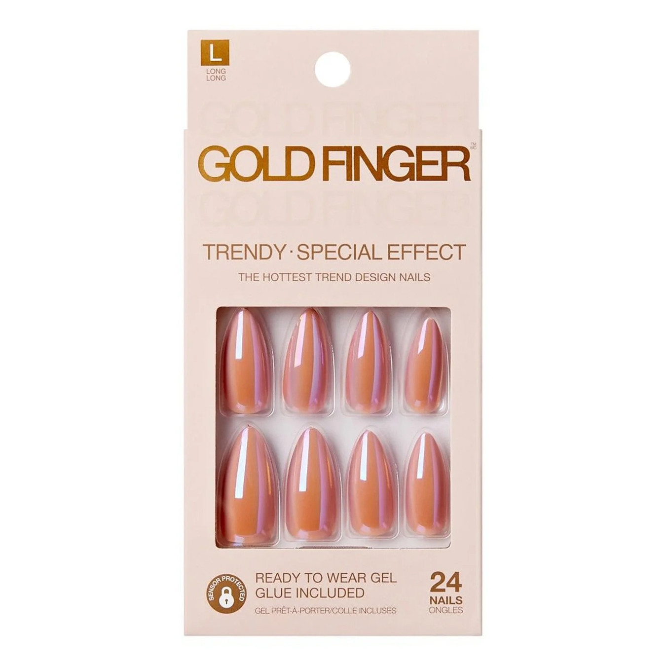 KISS Gold Finger Special Effect Nail - Cure For It