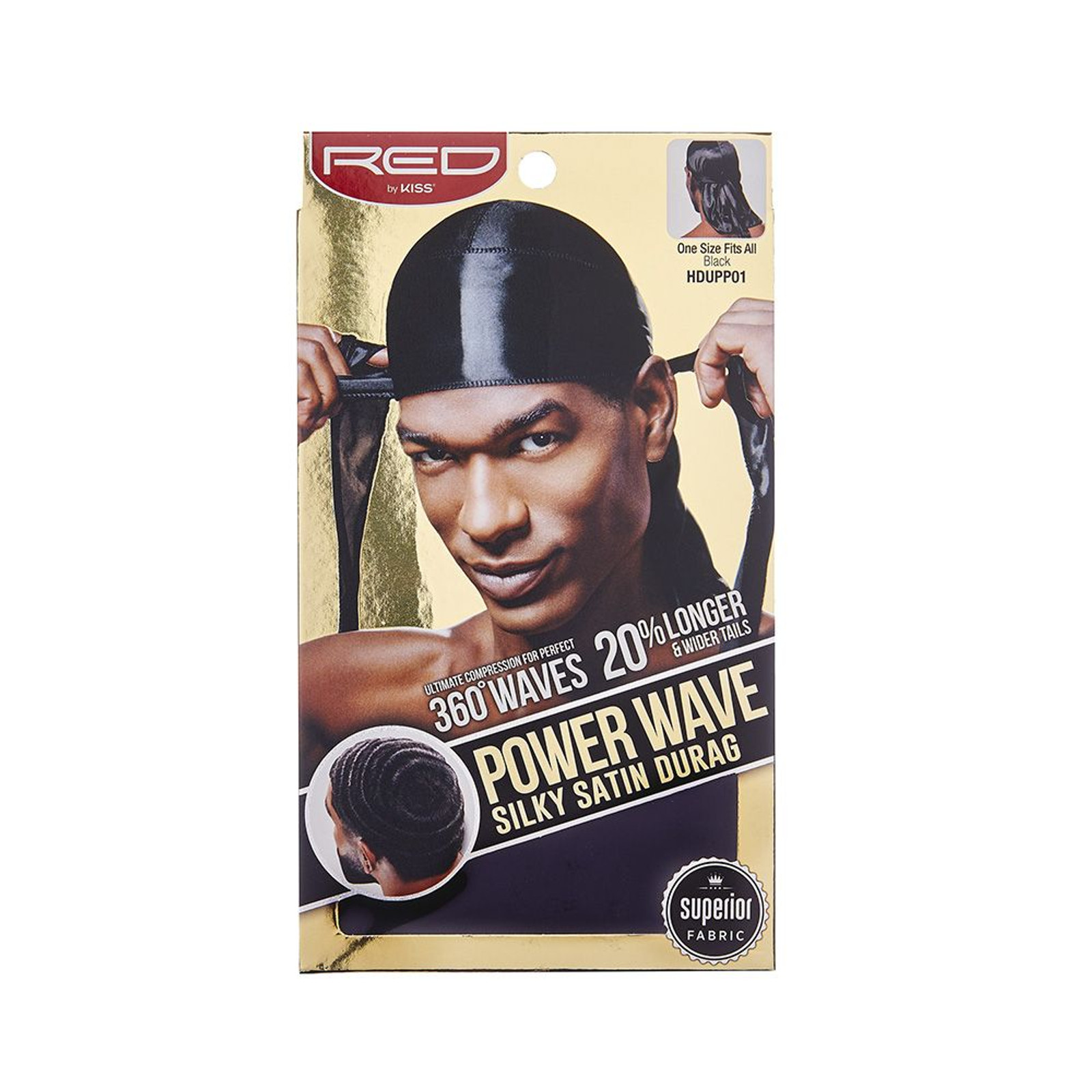 Kiss Wow Power Wave Luxe Design Durag