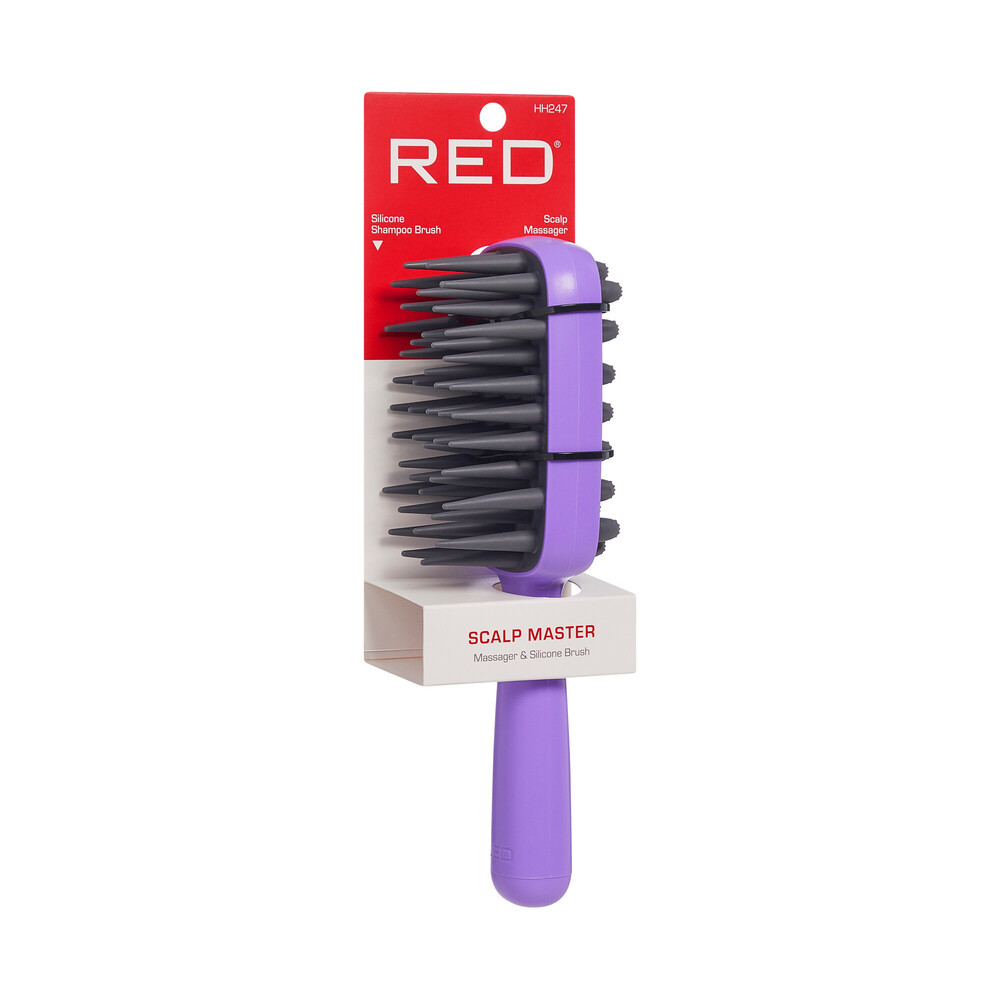 MUSE shampoo & treatment セット RED BRUSH Amazon.com : Red by Kiss Scalp Master 2-in-1 Silicone Scrubber