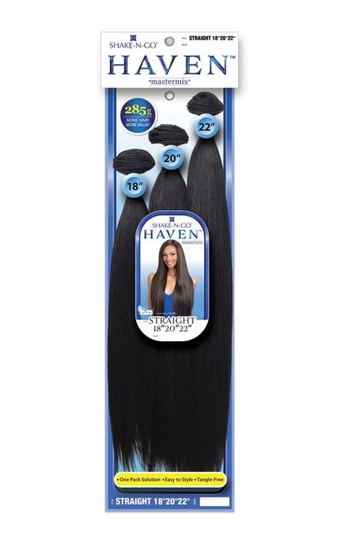 SHAKE N GO Weave Hair Multi Pack Haven - Straight (18