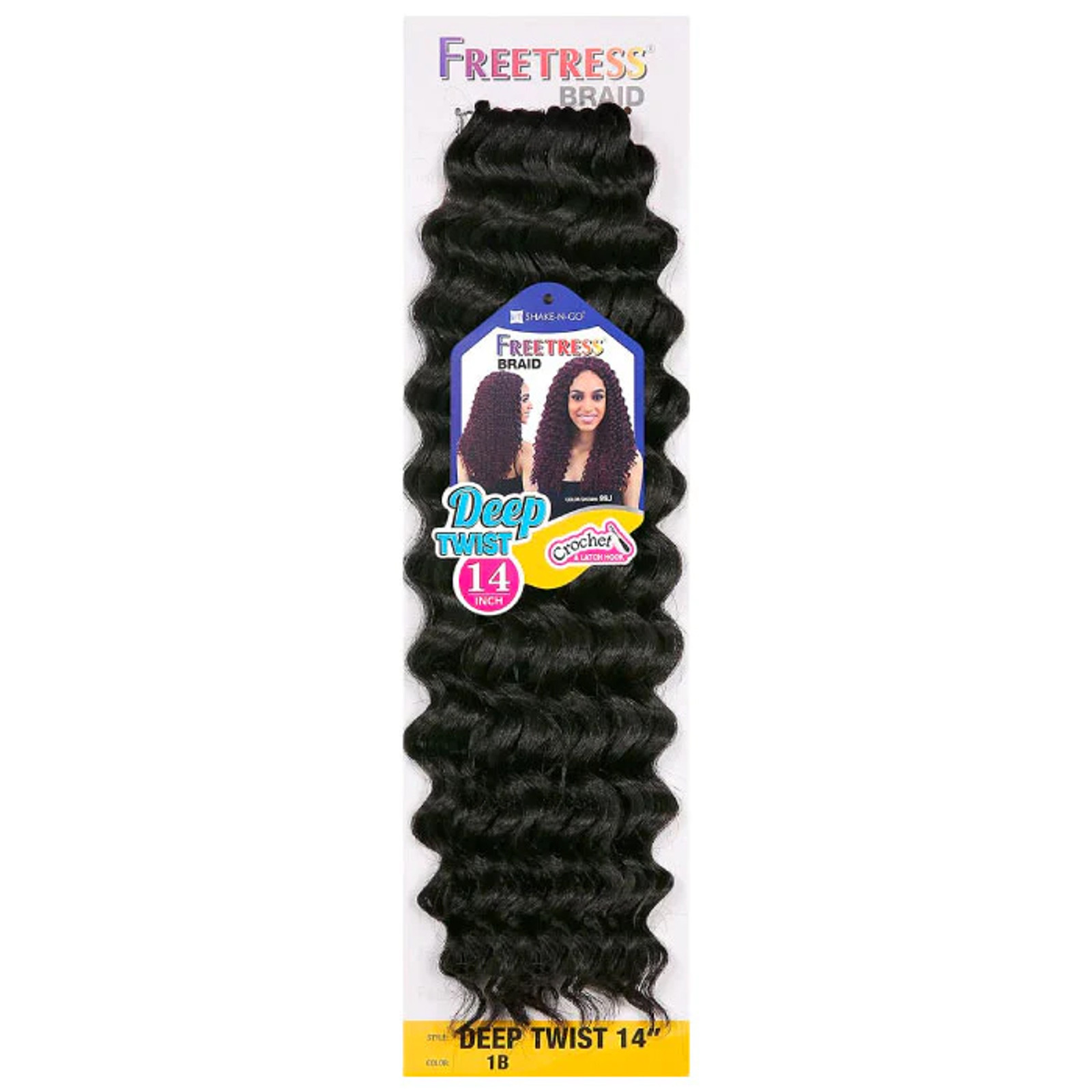 FREETRESS Braid Synthetic Crochet Hair - DEEP TWIST 14