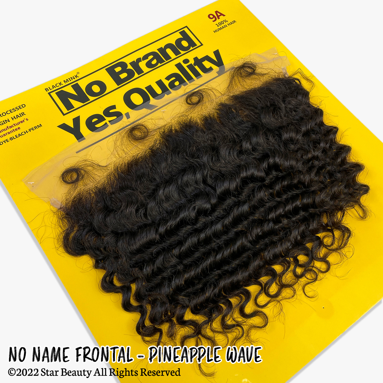 9A NO Name Brand Brazilian 100% Virgin Hair 13x4 Frontal
