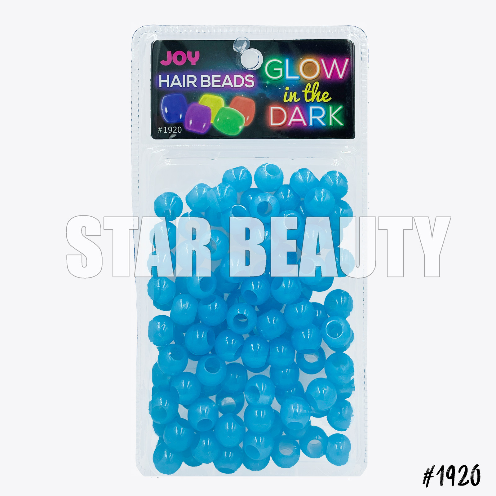 Joy Round Beads Regular Size 1000ct Clear #1752