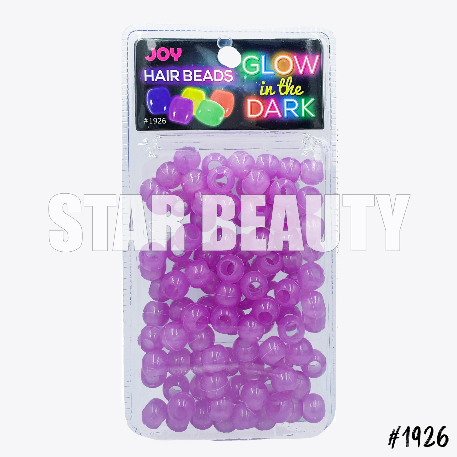 Glow in the Dark Beads and Hair Accessories