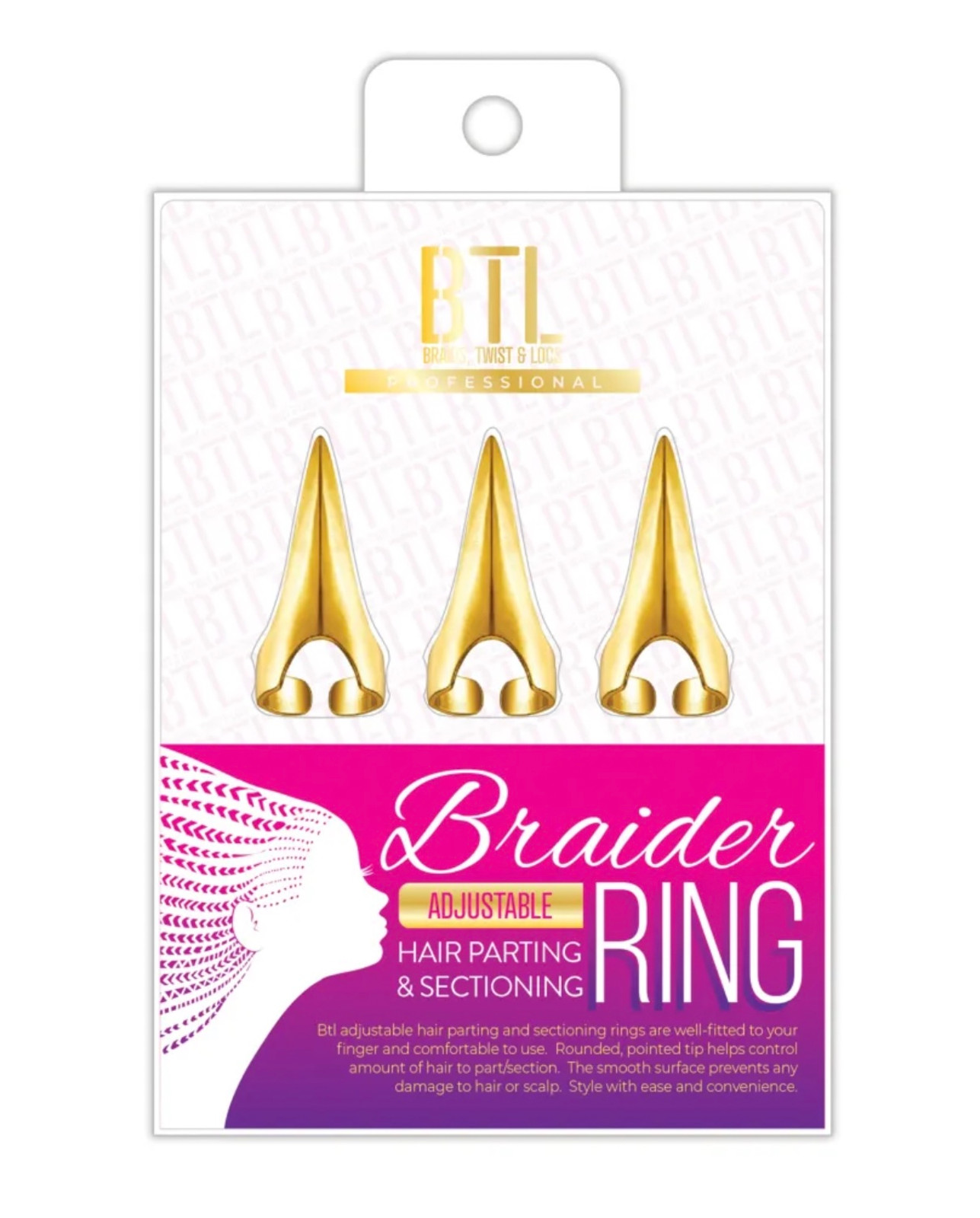 BTL Braider Hair Parting & Sectioning Ring