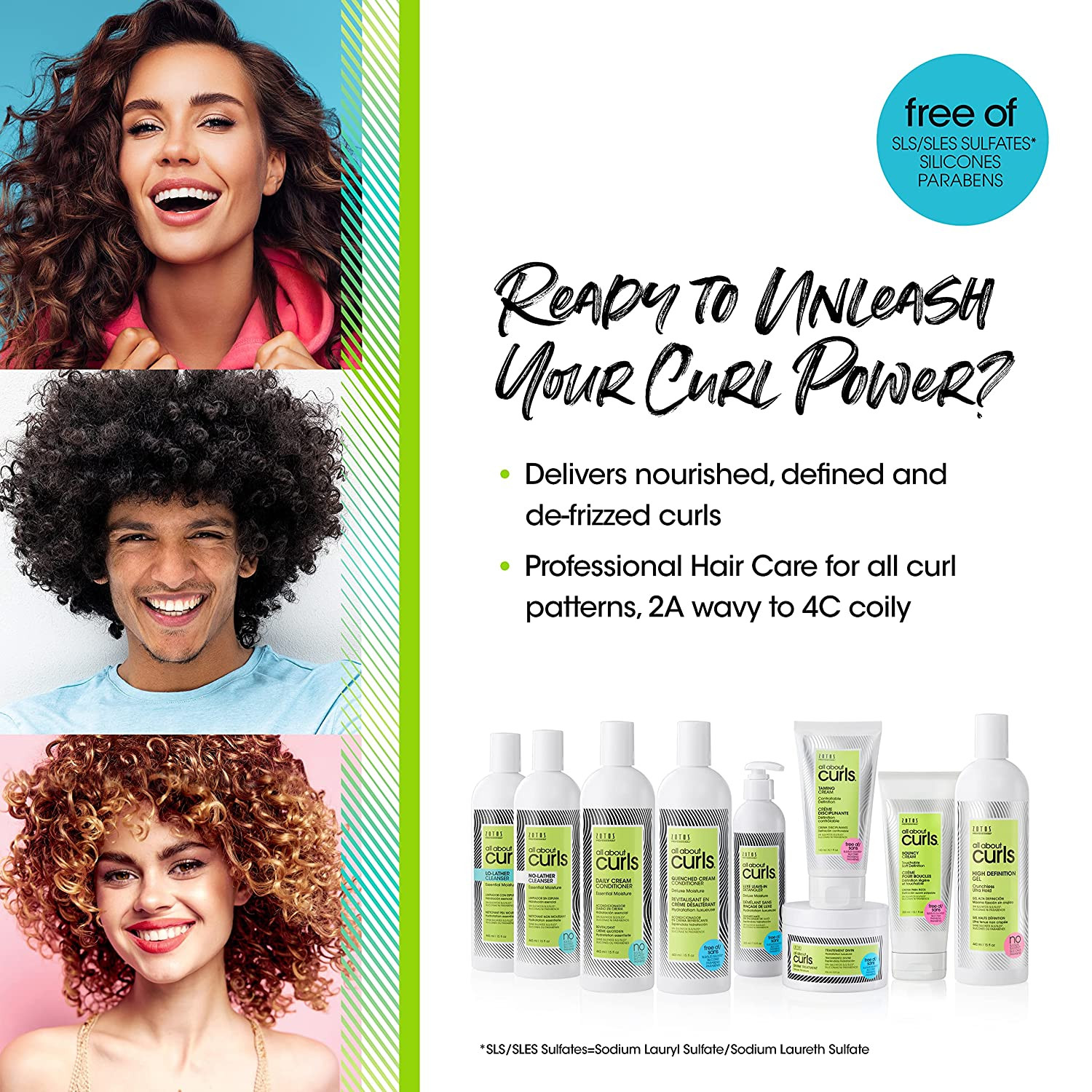 ZOTOS All About Curls No-Lather Cleanser