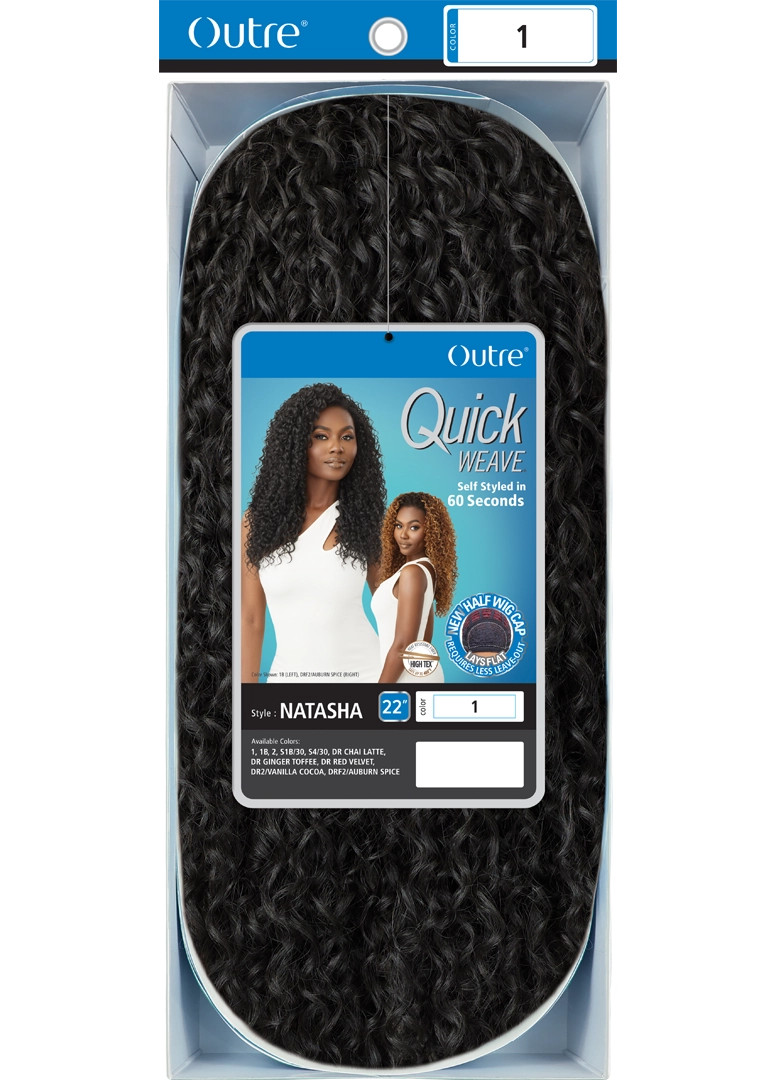 Outre Synthetic Half Wig Quick Weave - Natasha
