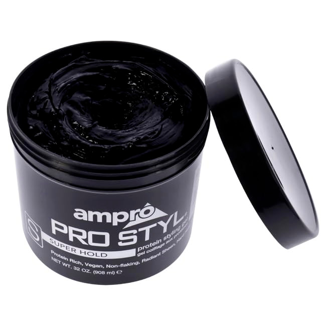 AMPRO Pro Style Ultra Hold Protein Styling Gel - Super Hold (32 oz)