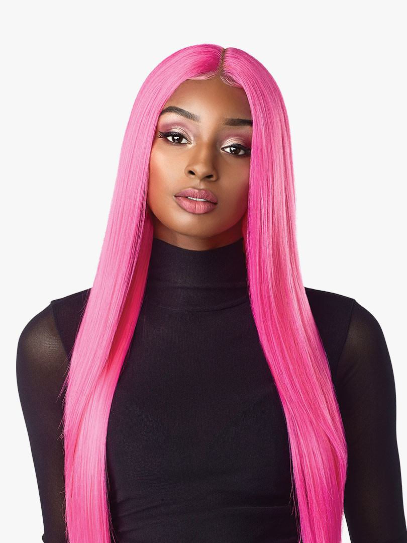 SENSATIONNEL Shear Muse Synthetic Hair Empress Lace Front Wig - LACHAN