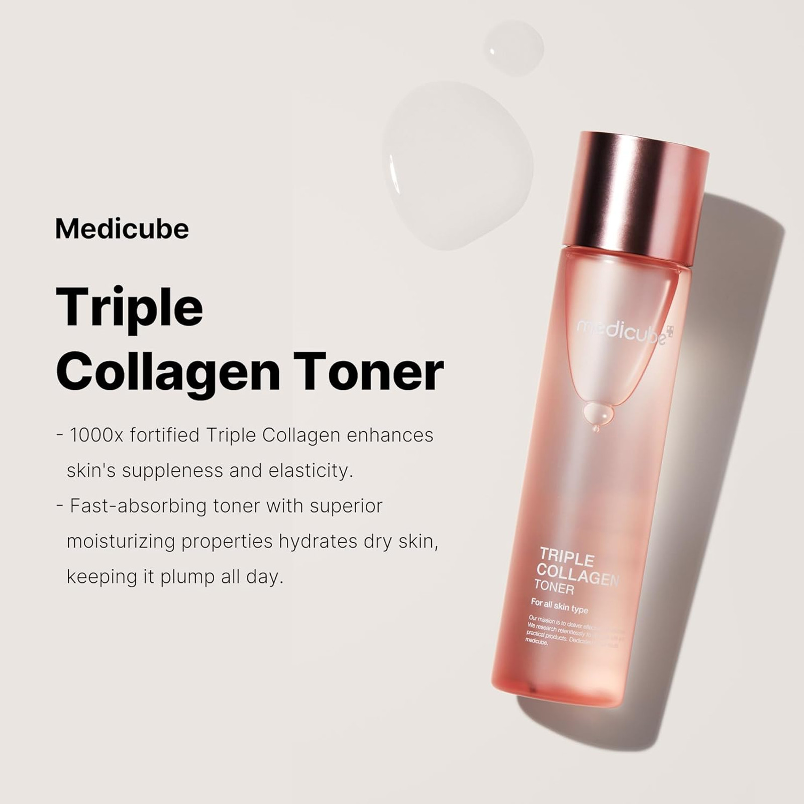 MEDICUBE Triple Collagen Toner(4.73 oz)