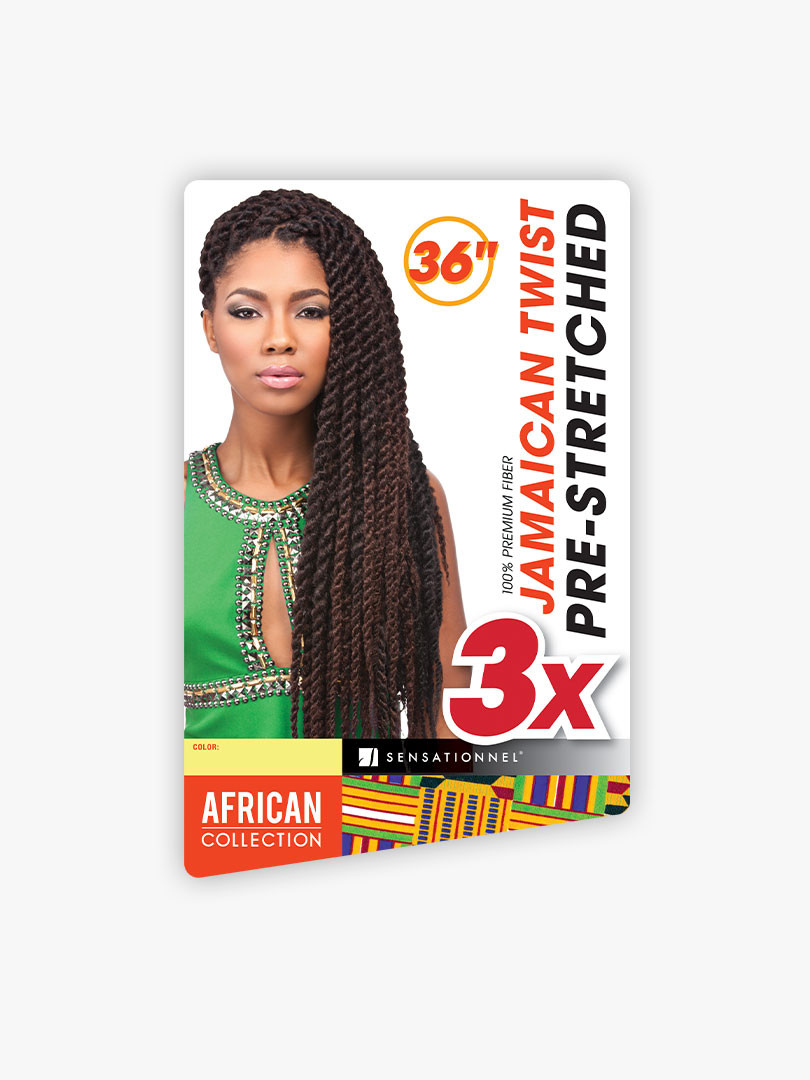 Sensationnel American Collection Crochet Braid - 3x PreStretched