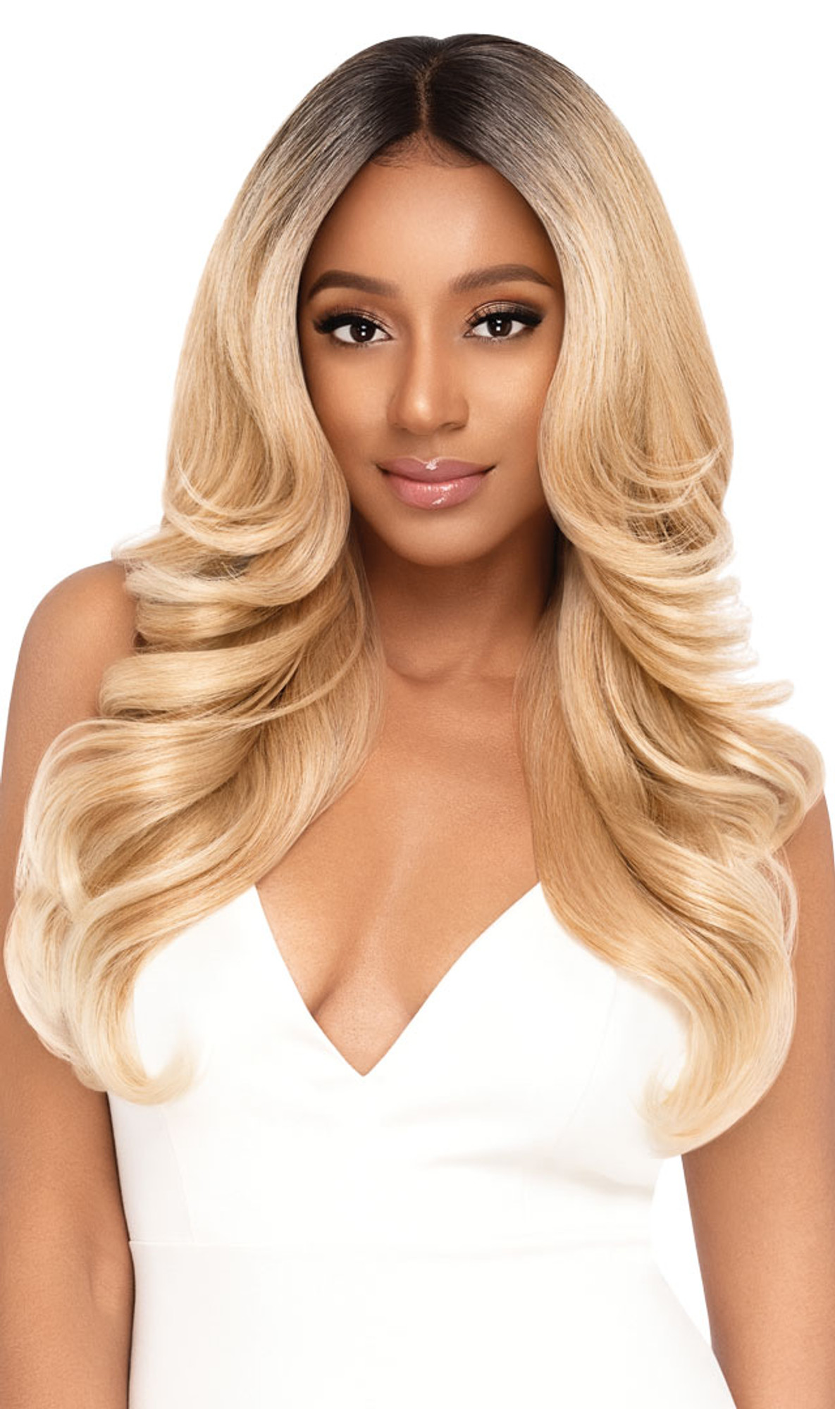 DR4/T27613 OUTRE Perfect Hairline Synthetic HD Lace Wig - GENEVA