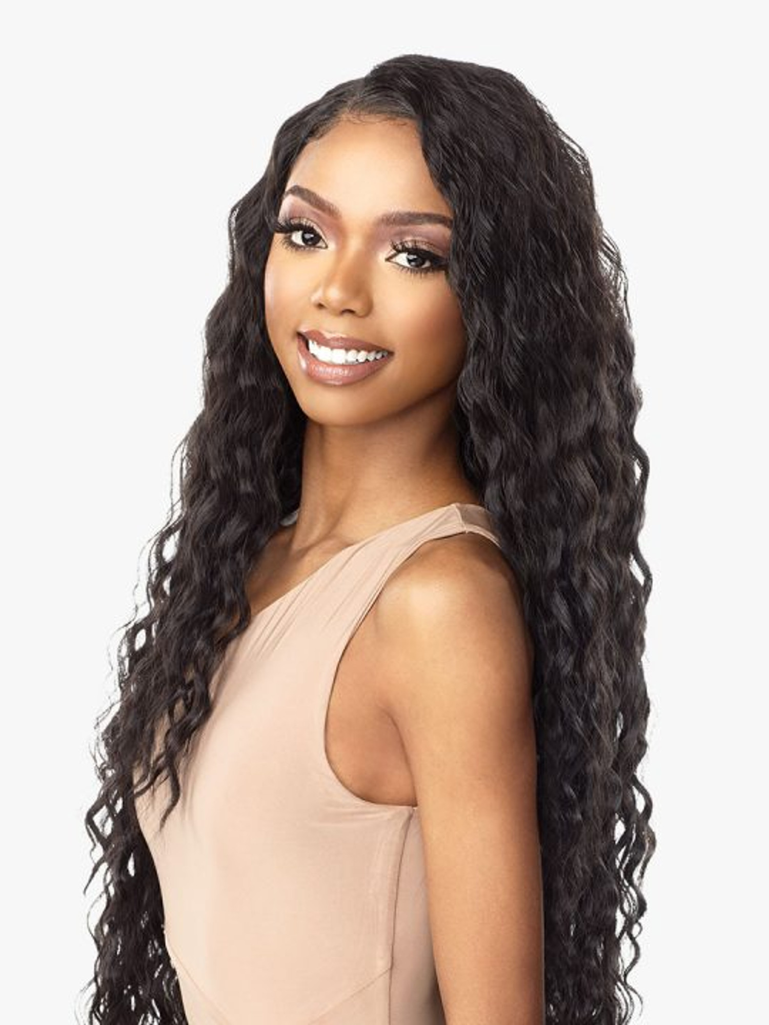 SENSATIONNEL Synthetic Cloud 9 Swiss Lace What Lace Pre-Plucked 13x6 Frontal HD Lace Wig - CHELSEA
