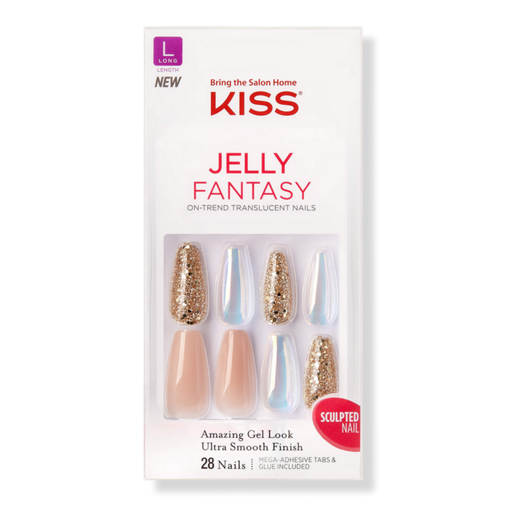 KISS Gel Fantasy Nails - Jelly Rolls