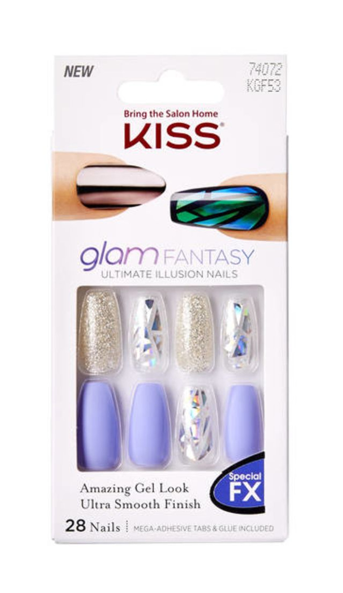 KISS GLAM FANTASY Ultimate Illusion Nails