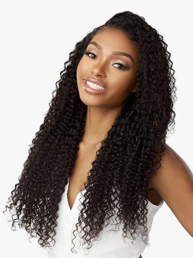 SENSATIONNEL 13A Glueless 100% Human Hair 13x4 Frontal HD Lace Wig - Bohemian Curl 20" SENSATIONNEL 13A Glueless 100% Human Hair 13x4 Frontal HD Lace Wig - Bohemian Curl 20"