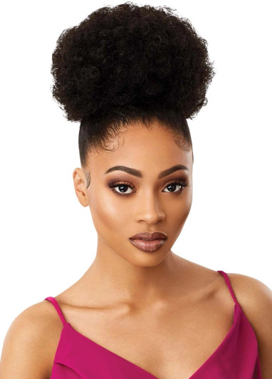 OUTRE Synthetic Pretty Quick Pony Drawstring Ponytail - AFRO SMALL