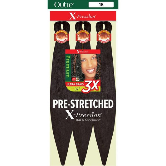 OUTRE 3X X-Pression Pre-Stretched Braid 32" OUTRE 3X X-Pression Pre-Stretched Braid 32"