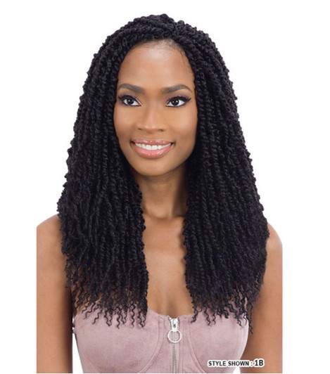 Mayde Beauty Synthetic Crochet Braids - 2X PASSION TWIST 14"