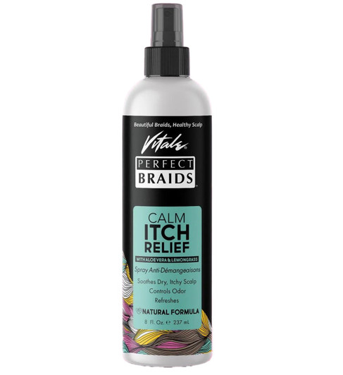 Vitale Perfect Braids Calm Itch Relief Spray (8oz)