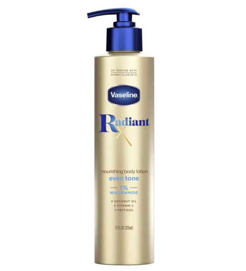 VASELINE Radiant x Nourishing Niacinamide Body Lotion (11 oz)