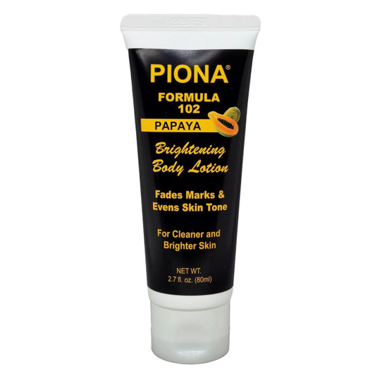 PIONA Formula 102 PAPAYA Brightening Body Lotion (2.7 oz)