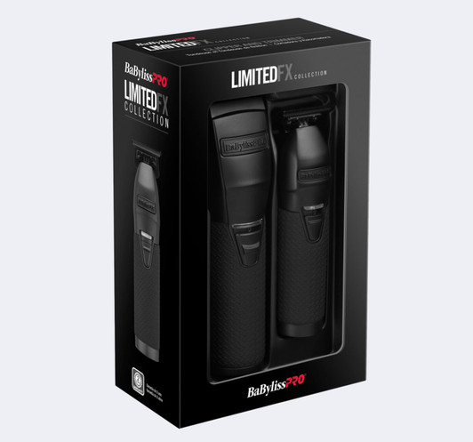 BaBylissPRO LimitedFX Black Trimmer & Clipper Gift Set BaBylissPRO LimitedFX Black Trimmer & Clipper Gift Set