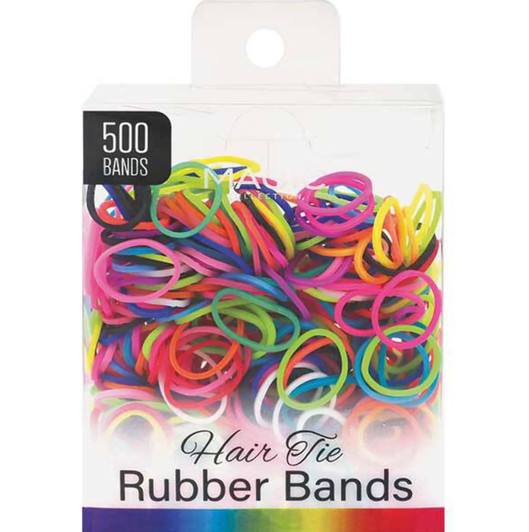 Magic Collection Hair Ties Rubber Bands (500ct)
