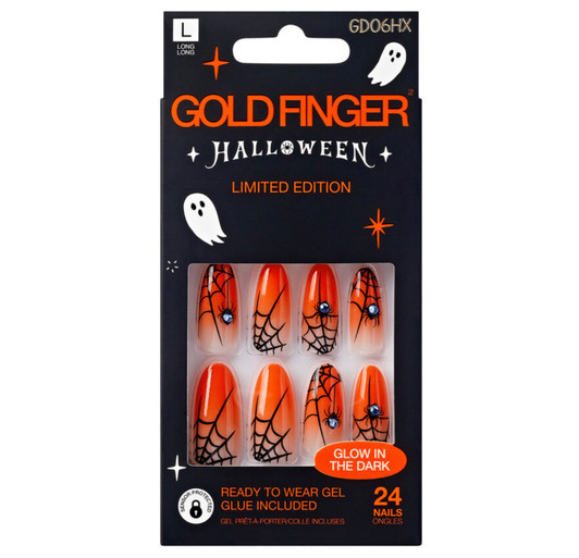 Kiss Gold Finger Holloween Limited Edition - PUMPKIN KING