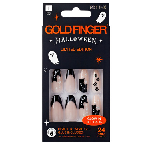 Kiss Gold Finger Holloween Limited Edition - BLACK MAGIC
