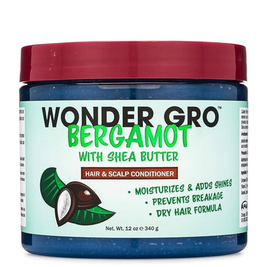 WONDER GRO Bergamot with Shea Butter Hair & Scalp Conditioner (12 oz)