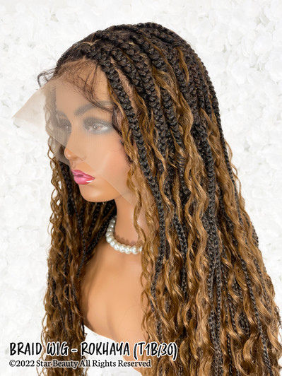 LA FLARE Full Braid Wig - ROKHAYA LA FLARE Full Braid Wig - ROKHAYA