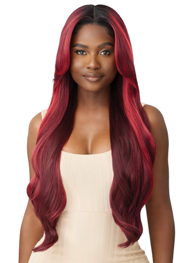 OUTRE Synthetic Melted Hairline HD Lace Front Wig - Madina