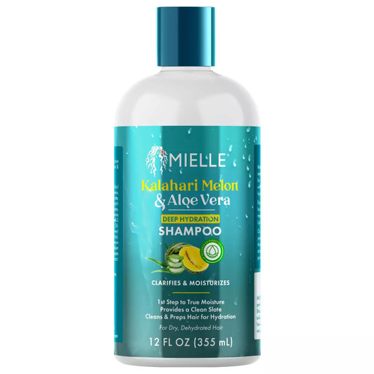 Mielle Kalahari Melon & Aloe Vera Deep Hydration Shampoo (12oz)