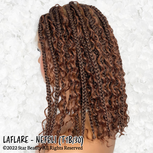 LA FLARE Full Braid Wig - NEFELI (T1B/30) LA FLARE Full Braid Wig - NEFELI (T1B/30)