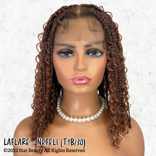 LA FLARE Full Braid Wig - NEFELI (T1B/30) LA FLARE Full Braid Wig - NEFELI (T1B/30)
