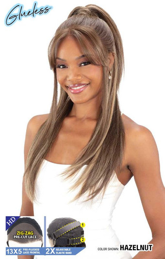 SHAKE N GO Masterclass 13X5 Glueless HD Lace Frontal Wig - MAJESTIC SHAKE N GO Masterclass 13X5 Glueless HD Lace Frontal Wig - MAJESTIC