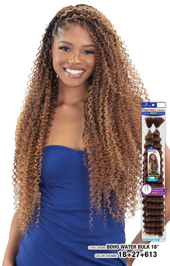 SHAKE N GO Freetress Bulk Braids - BOHO WATER BULK 22"