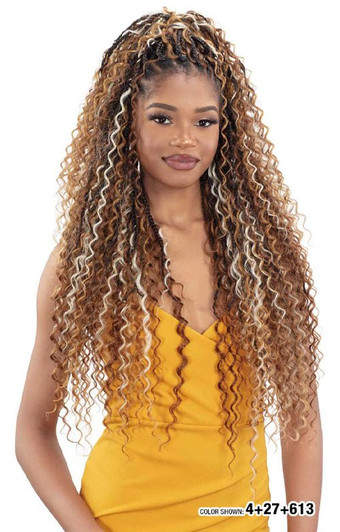 Shake N Go Freetress Bulk Braids - BOHO DEEP BULK (18"-22")