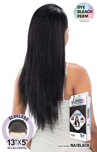 SHAKE N GO Synthetic Glueless HD Lace Front Wig - Glossy (Straight 26") SHAKE N GO Synthetic Glueless HD Lace Front Wig - Glossy (Straight 26")