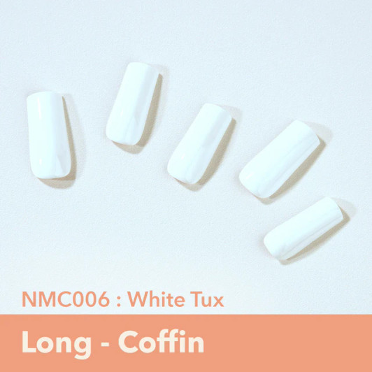 Ebin New York Mood: Too Classy Nails - White Tux